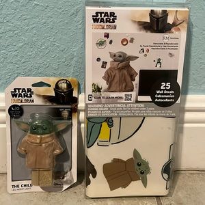 Baby yoda room decoration bundle
